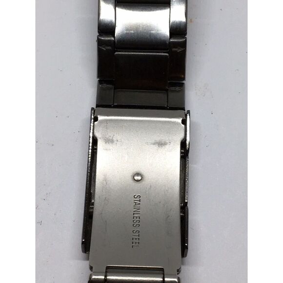 Authentic Fossil Watch Band Bracelet Links Case Use For Parts Used 20mm V801 - Picture 7 of 8